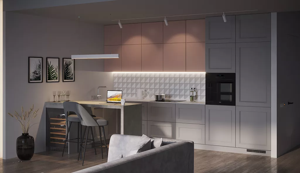 Дизайн кухни 2025-2026: новые тренды, идеи, советы дизайнеров - фото №46