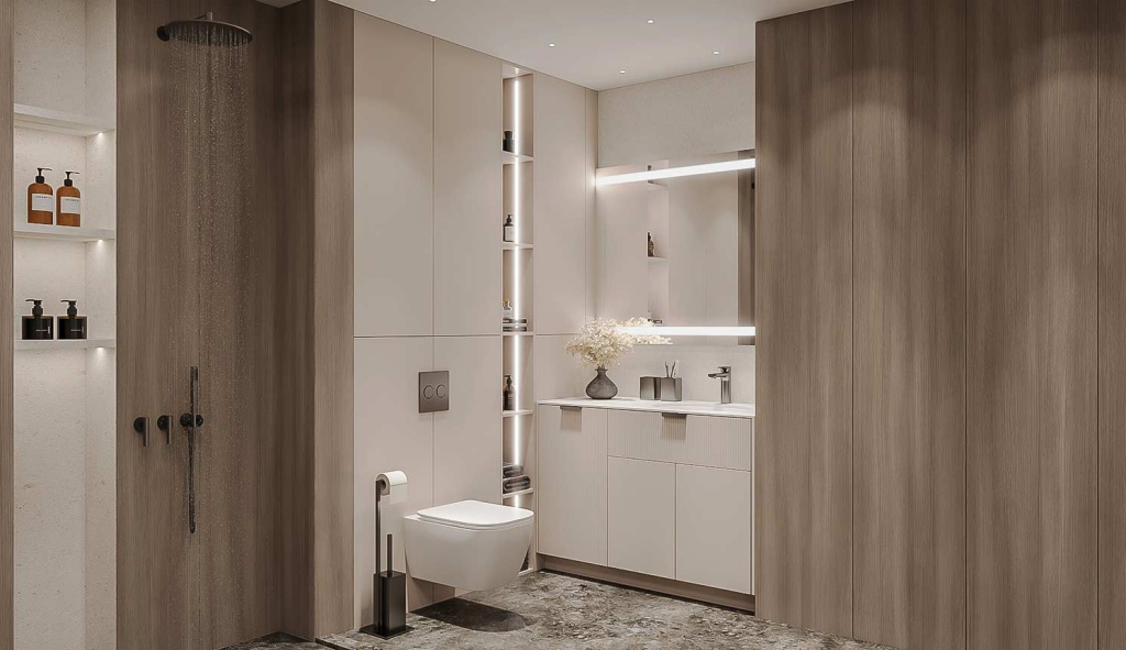 Ванная в стиле лофт: 50 фото и 50 идей - фото №18