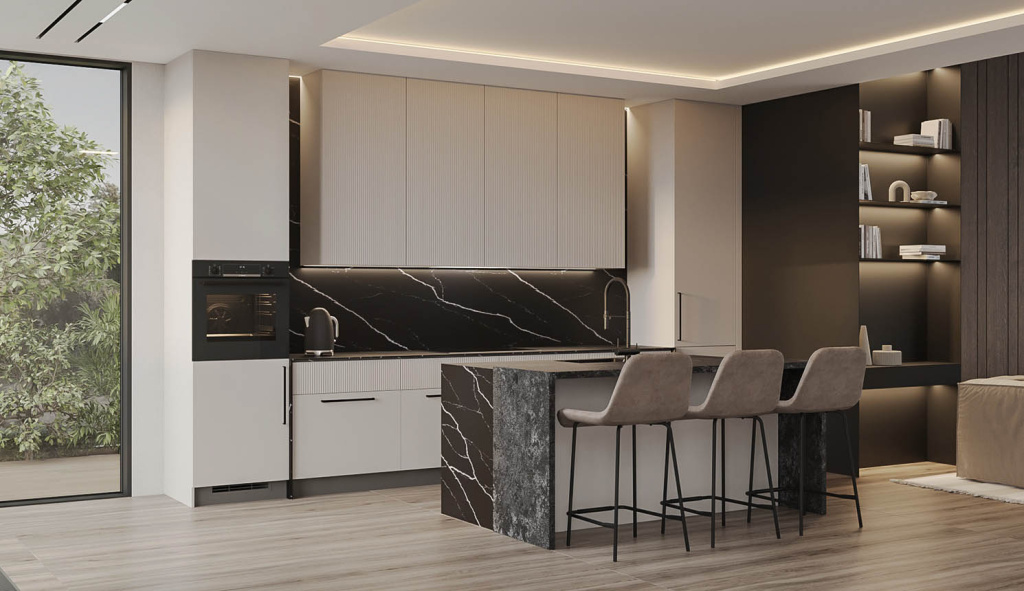 10 лайфхаков в дизайне маленькой кухни - фото №17