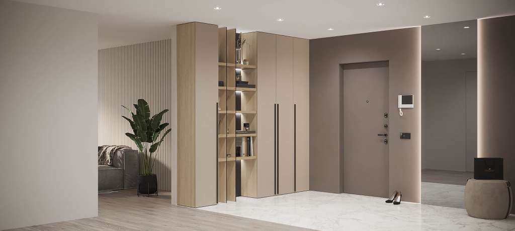 Дизайн прихожей: тренды 2024-2025 - фото №7