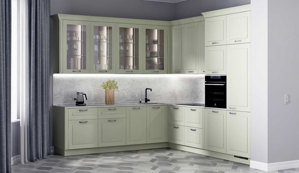 Кухня в стиле прованс: 70 фото и идей дизайна - фото №29