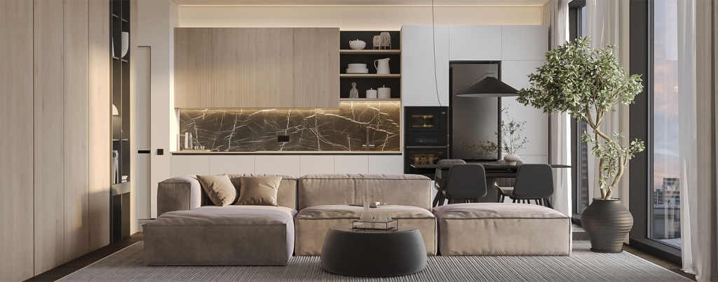 Что важно учитывать при выборе кухни в светлых тонах - фото №30