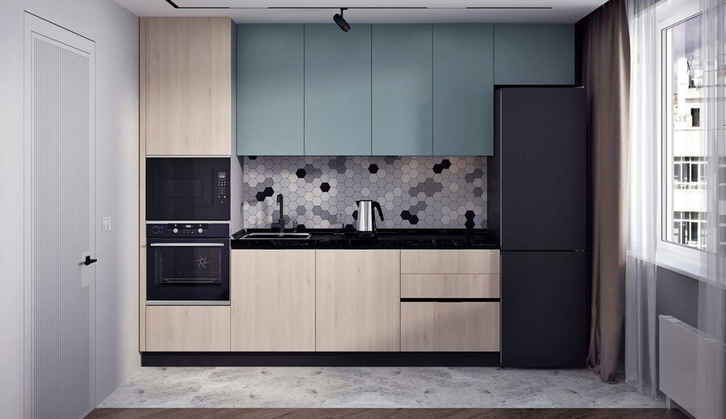 Фартук для кухни: как выбрать, как ухаживать. 20 вариантов модных сочетаний - фото №30