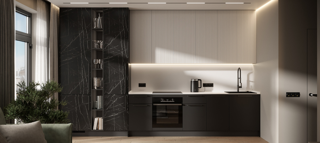 Кухня в стиле минимализм: тенденции дизайна - фото №6