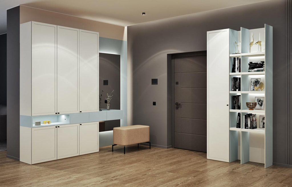 Идеи дизайна прихожей в скандинавском стиле - фото №33