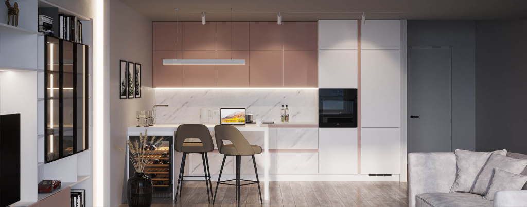 Кухня для самодостаточной и уверенной в себе перфекционистки - фото №16