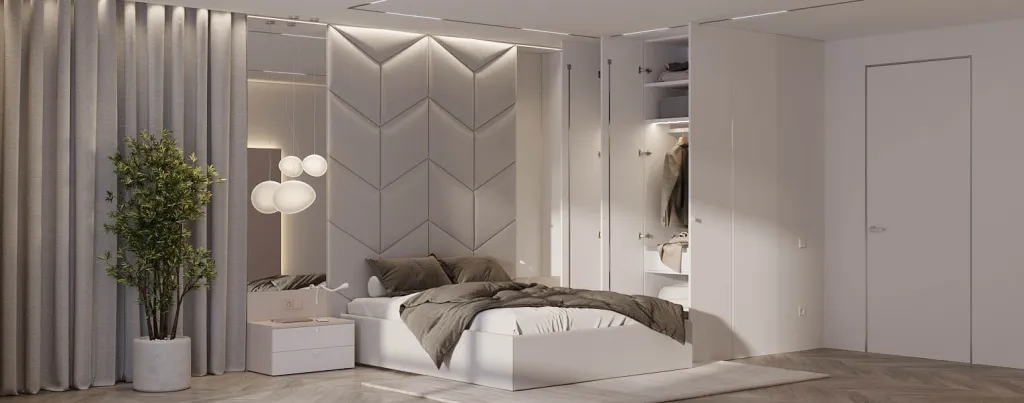 Как сделать красивую уютную спальню - фото №15