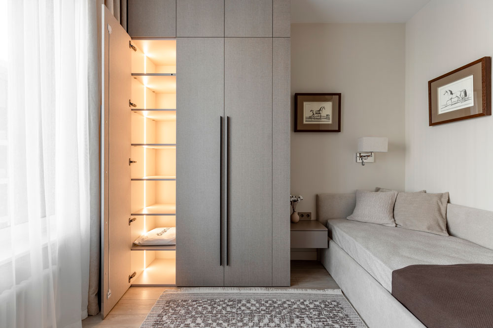 Сливочно-шоколадная квартира, в которой хочется остаться каждому - фото №14