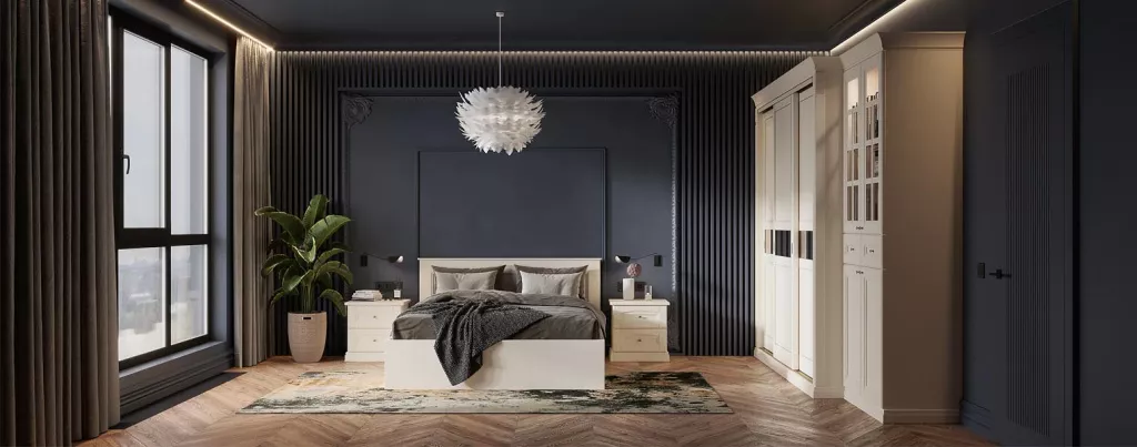 Технологии, минимализм и уют: тренды в дизайне современной спальни - фото №15