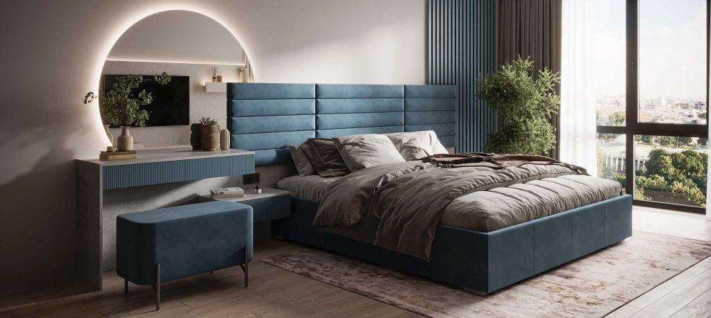 Модные тренды дизайна спальни - фото №25