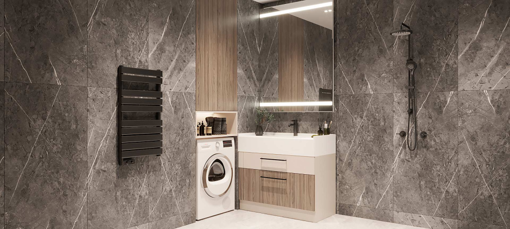 Ванная в стиле лофт: 50 фото и 50 идей - фото №9