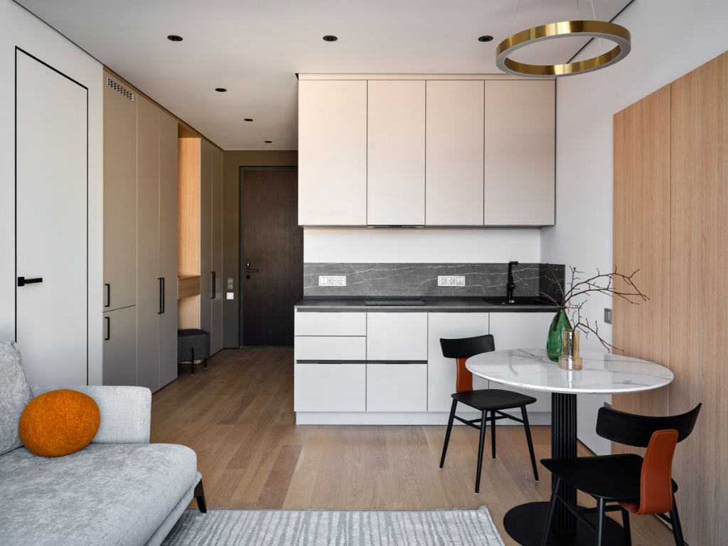 Творческие решения для удобной инвест-квартиры в центре Москвы - фото №4