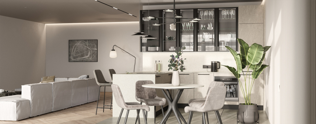 Кухня в стиле минимализм: тенденции дизайна - фото №12