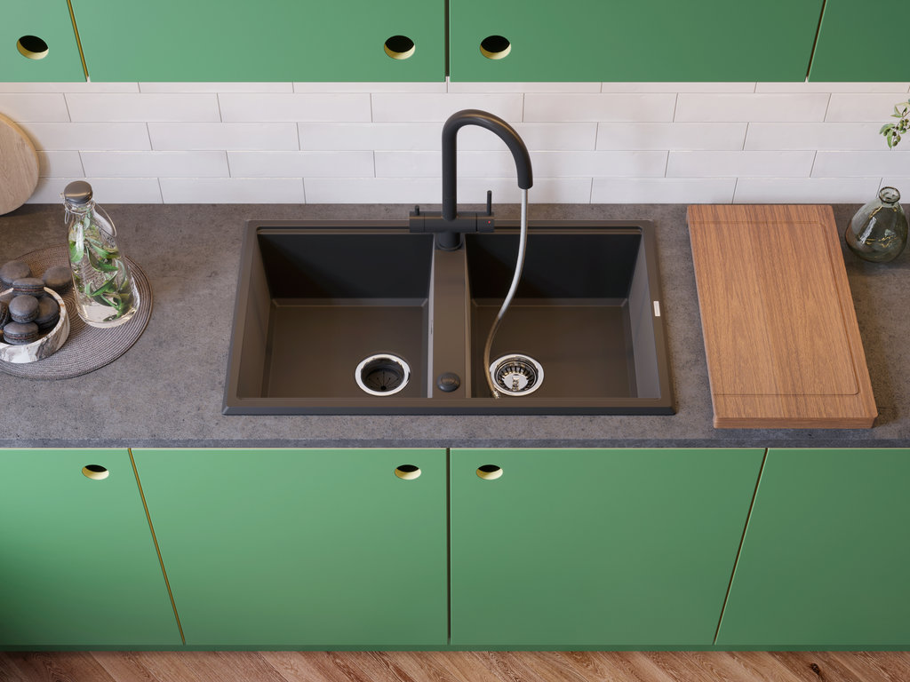 Смесители и мойки для кухни. Модные тренды 2024-2025 - фото №28