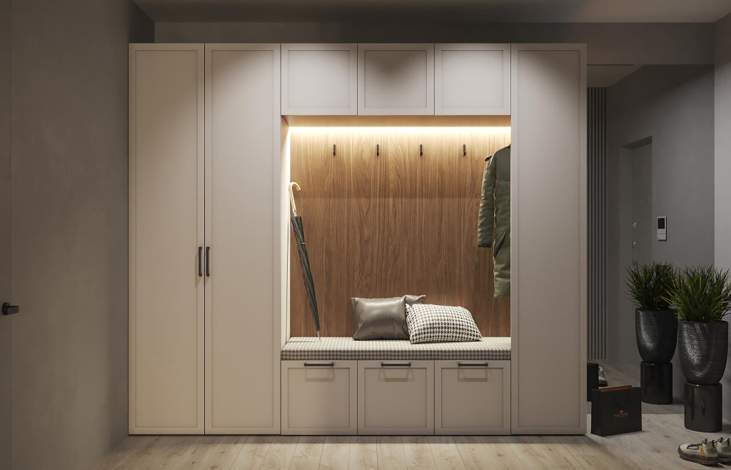 Идеи дизайна прихожей в скандинавском стиле - фото №9