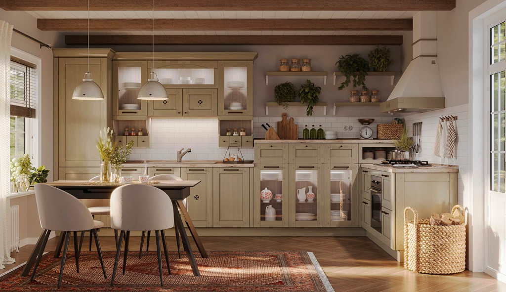 Дизайн кухни в частном доме — идеи для интерьера с фото - фото №18