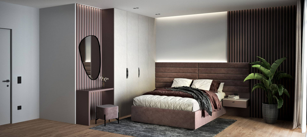 Модные тренды дизайна спальни - фото №7