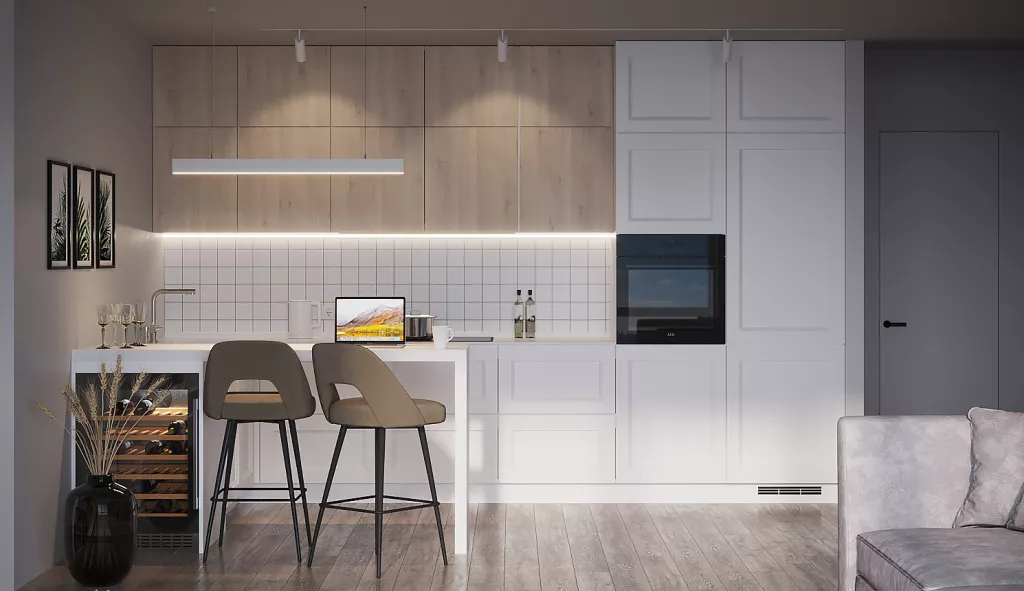 Дизайн кухни 2025-2026: новые тренды, идеи, советы дизайнеров - фото №68