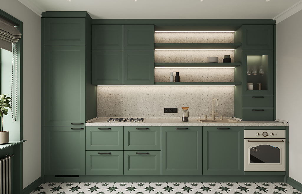 Фартук для кухни: как выбрать, как ухаживать. 20 вариантов модных сочетаний - фото №16