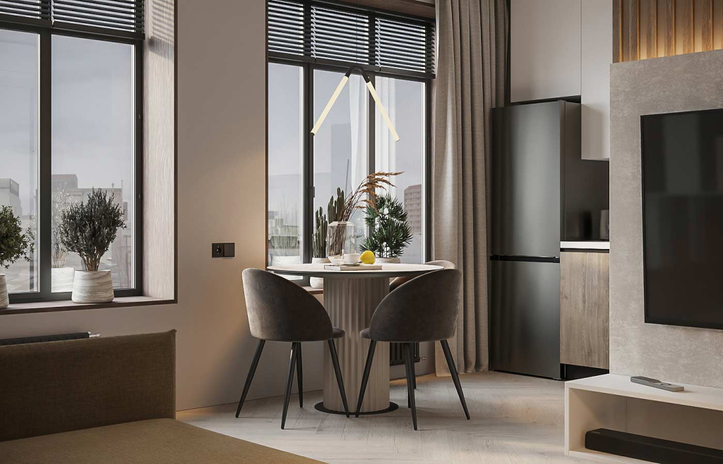 Дизайн «под ключ» для студии 32 м² в ЖК «Измайловский лес» - фото №16