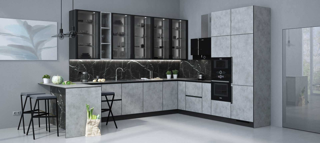 Дизайн кухни 2024-2025: модные идеи и тренды - фото №36