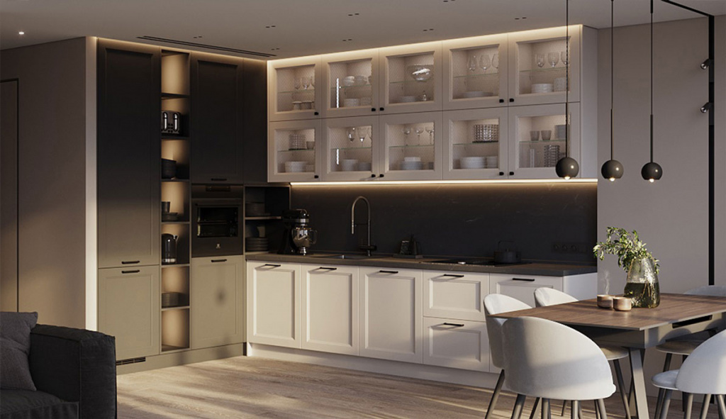 Кухня для самодостаточной и уверенной в себе перфекционистки - фото №10