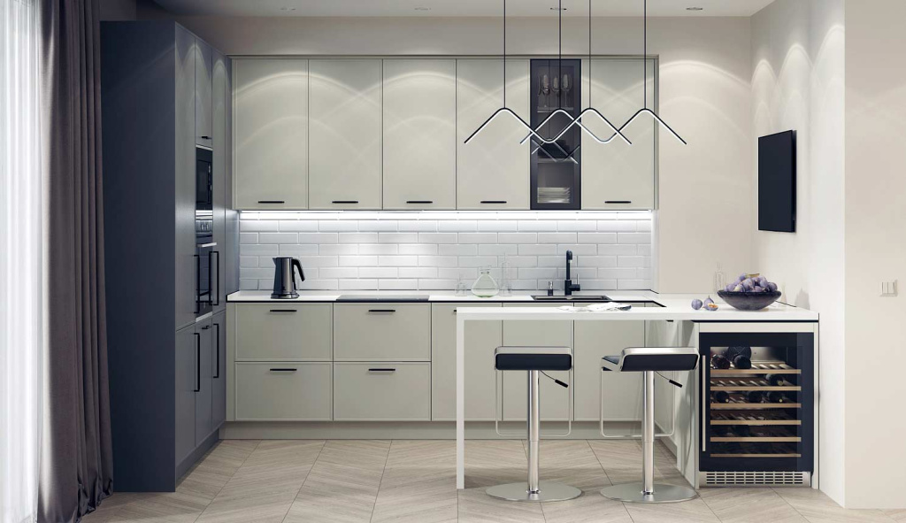 Топ-6 нестандартных кухонь: 47 фото в интерьере, современные решения - фото №1