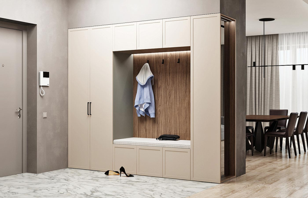 Идеи дизайна прихожей в скандинавском стиле - фото №36