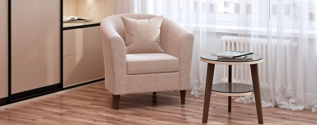 Модные пуфы, кресла и другие детали для стильного дизайна интерьера - фото №21