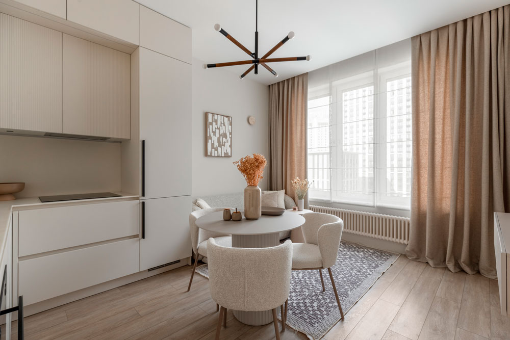 Сливочно-шоколадная квартира, в которой хочется остаться каждому - фото №3