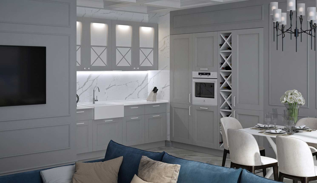 Как сочетать классику и современный дизайн в интерьере: советы экспертов - фото №38