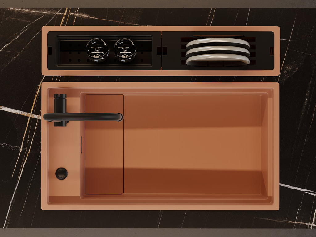 Смесители и мойки для кухни. Модные тренды 2024-2025 - фото №16