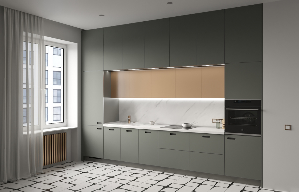 10 лайфхаков в дизайне маленькой кухни - фото №27