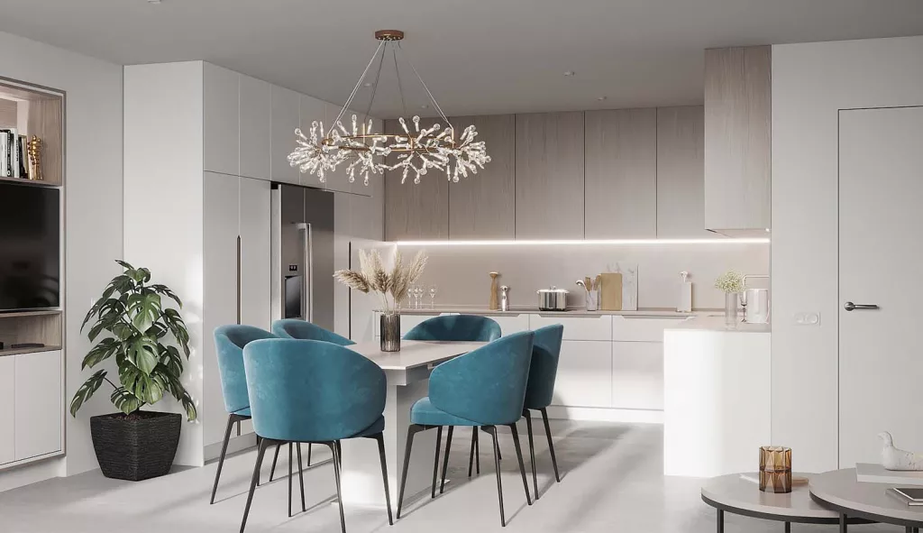 П-образная кухня: как правильно выбрать и обустроить - фото №25