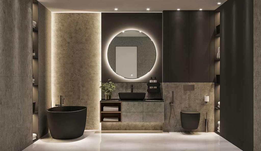 Ванная в стиле лофт: 50 фото и 50 идей - фото №13