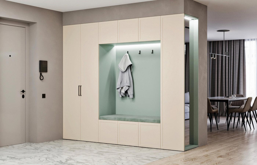 Идеи дизайна прихожей в скандинавском стиле - фото №28