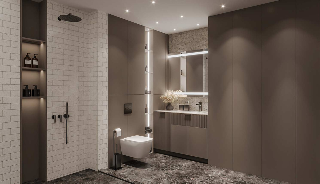 Ванная в стиле лофт: 50 фото и 50 идей - фото №21