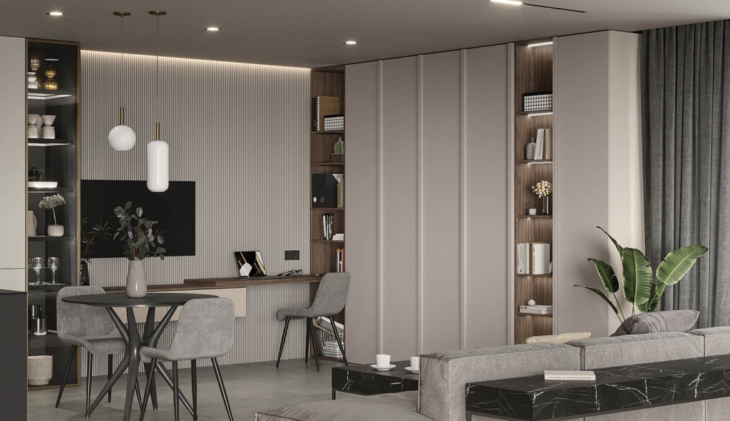 Полки против шкафов: что лучше для ванной, прихожей, кухни и спальни - фото №7