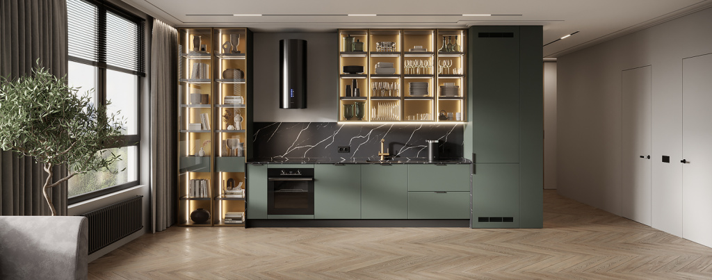 Дизайн кухни 2024-2025: модные идеи и тренды - фото №1