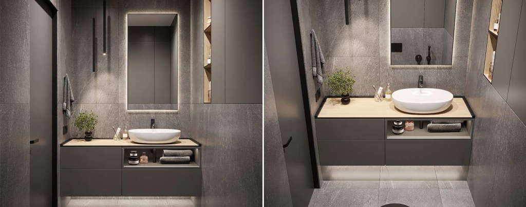 Ванная в стиле лофт: 50 фото и 50 идей - фото №32