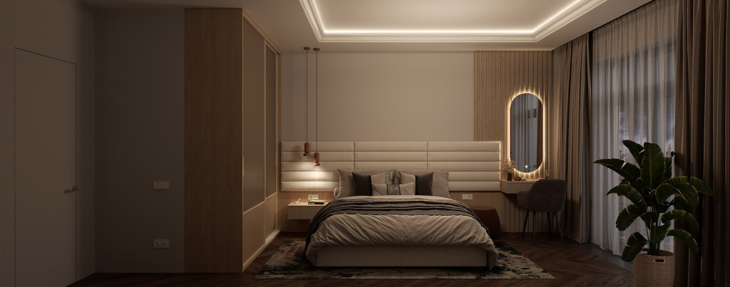 Как сделать красивую уютную спальню - фото №27