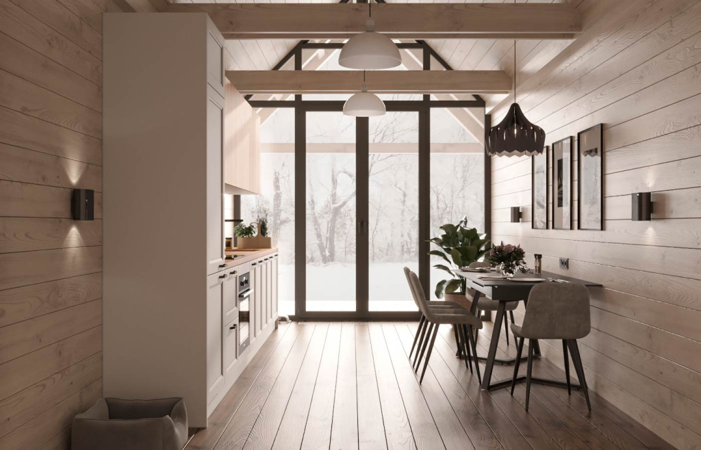 Дизайн кухни в частном доме — идеи для интерьера с фото - фото №3