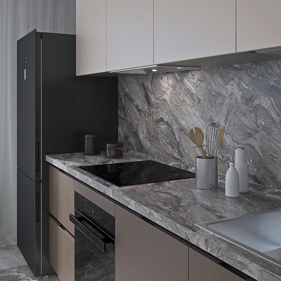 Фартук для кухни: как выбрать, как ухаживать. 20 вариантов модных сочетаний - фото №17