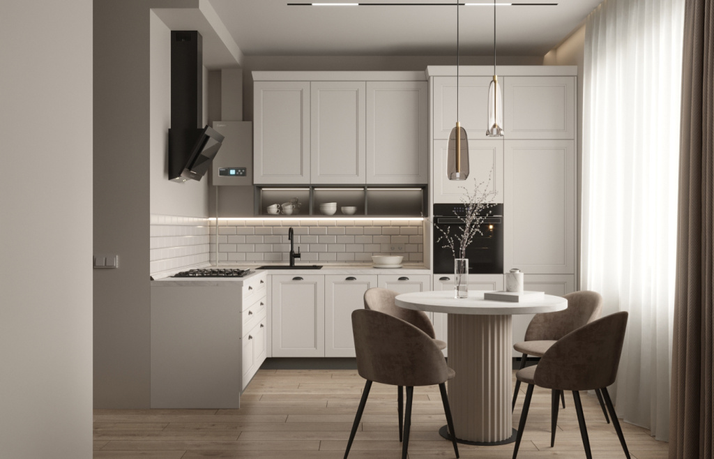 Топ-6 нестандартных кухонь: 47 фото в интерьере, современные решения - фото №40