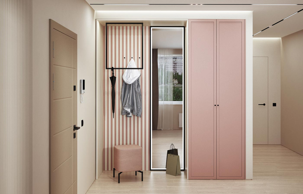 Идеи дизайна прихожей в скандинавском стиле - фото №34