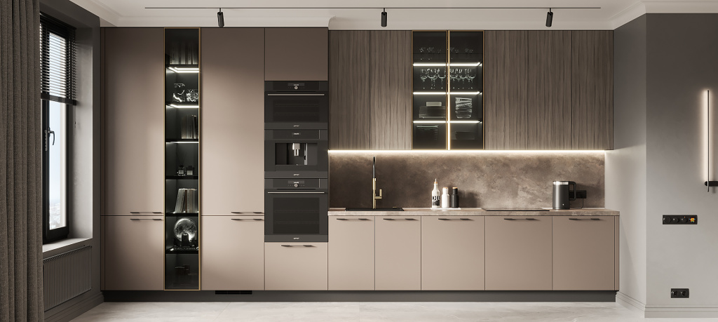 Кухня в стиле минимализм: тенденции дизайна - фото №31