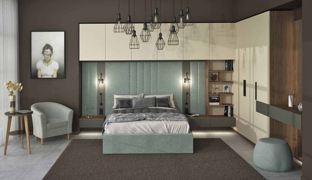 Модные тренды дизайна спальни - фото №31