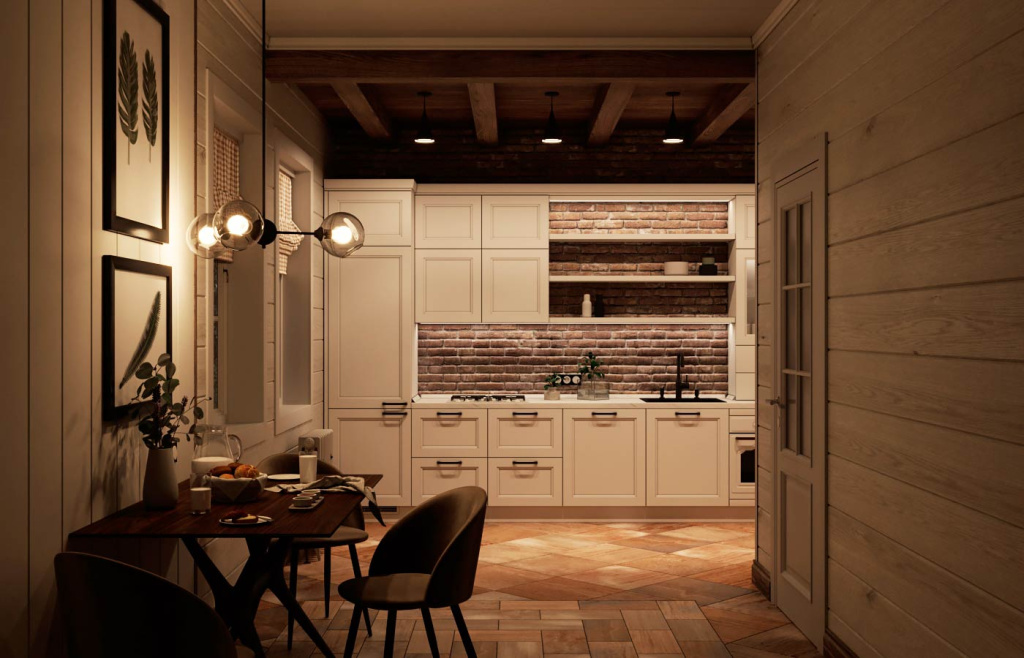 Дизайн кухни в частном доме — идеи для интерьера с фото - фото №24