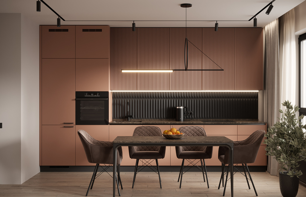 Петербургский дизайн: стильные кухни для белых ночей - фото №43