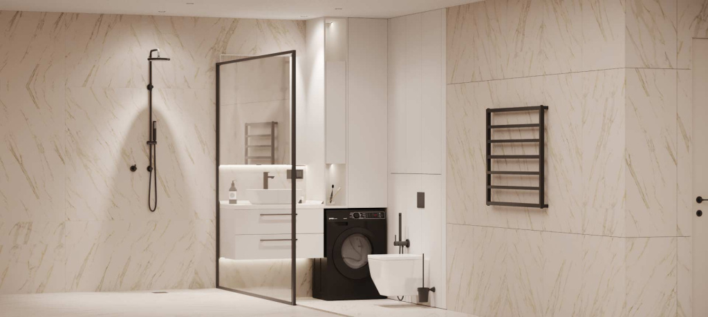 Ванная в стиле лофт: 50 фото и 50 идей - фото №39